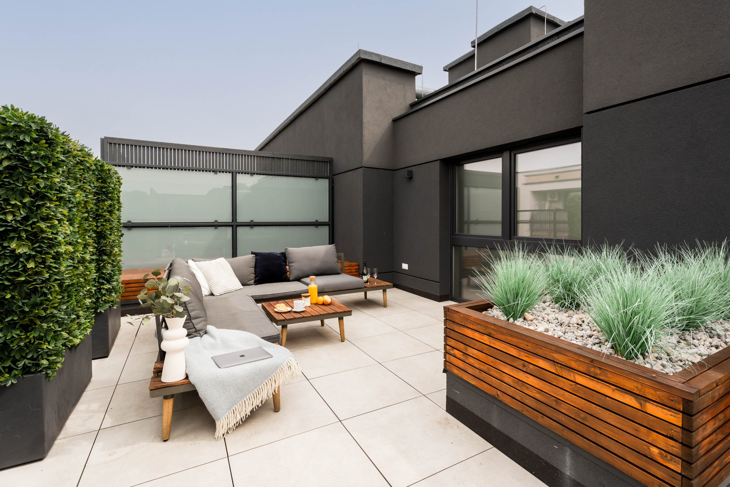 Outside Terrace with Private Jacuzzi
